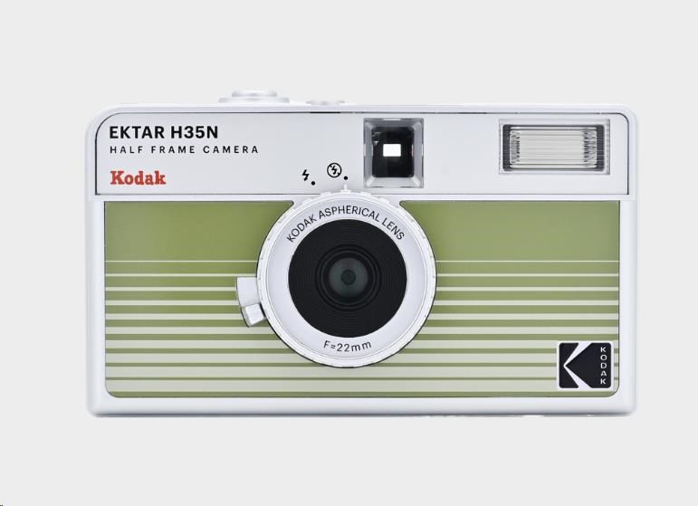 Levně Kodak EKTAR H35N Camera Striped Green