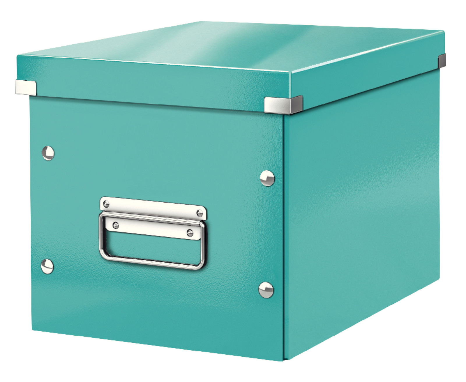 Levně LEITZ Čtvercová krabice Click&Store, velikost M (A5), ledově modrá
