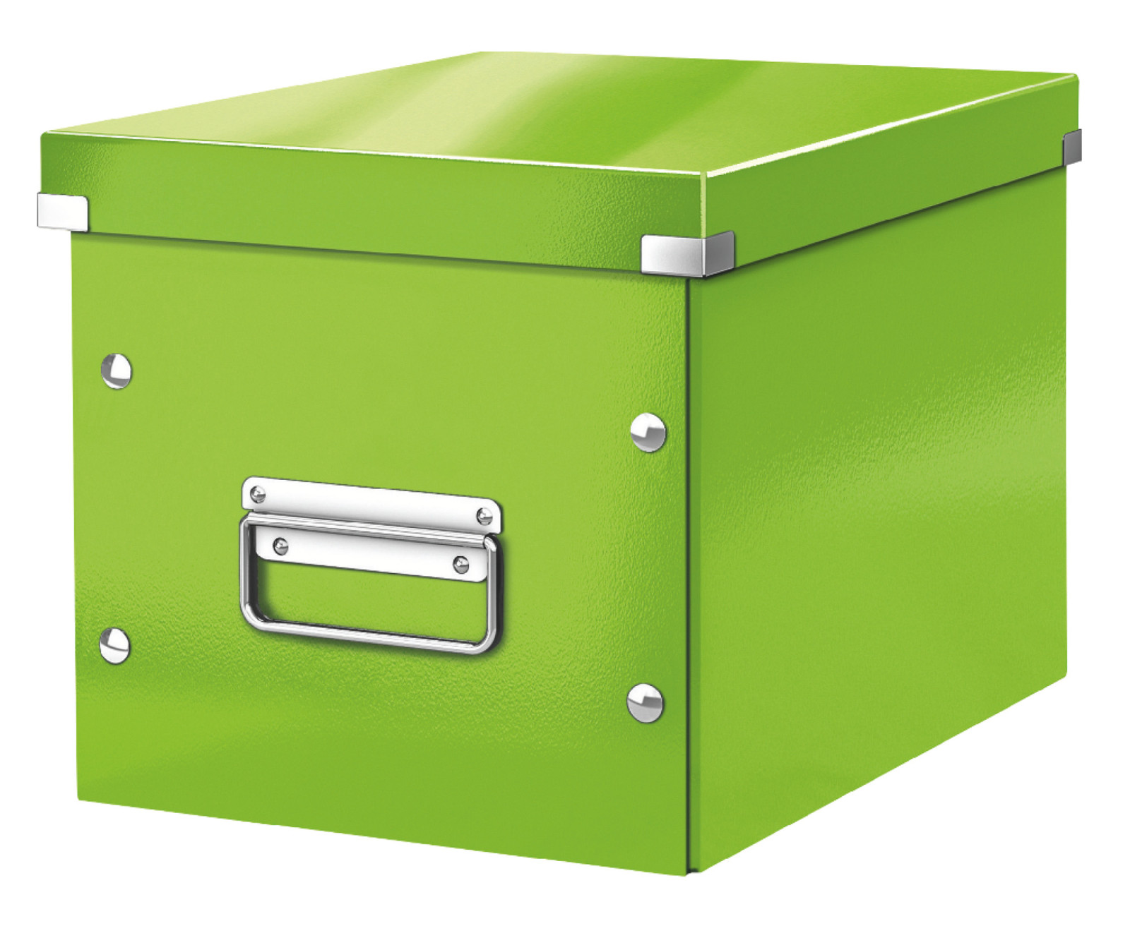 Levně LEITZ Čtvercová krabice Click&Store, velikost M (A5), zelená