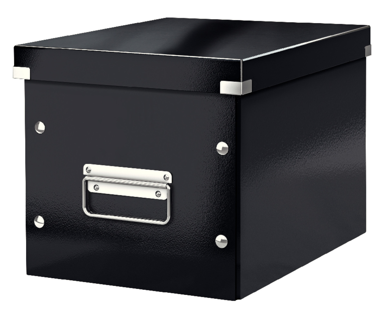 Levně LEITZ Čtvercová krabice Click&Store, velikost M (A5), černá