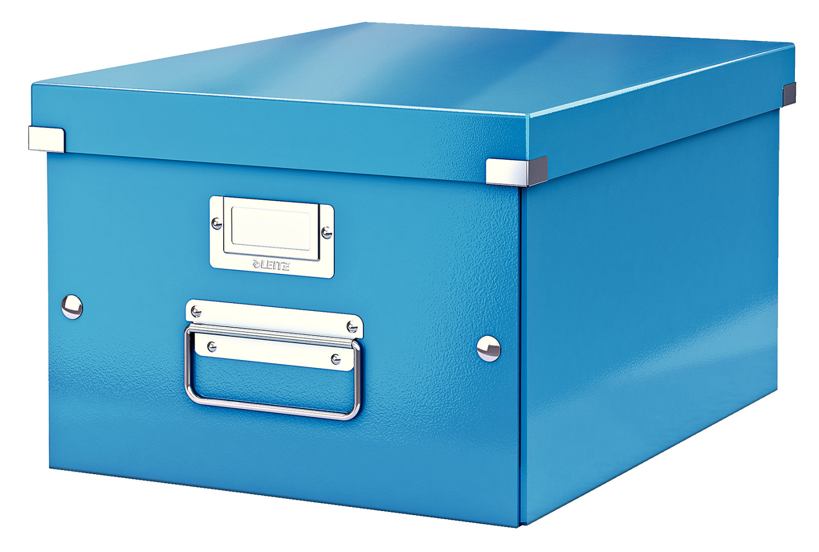 Levně LEITZ Univerzální krabice Click&Store, velikost M (A4), modrá