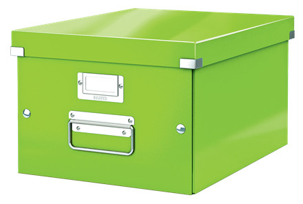 LEITZ Univerzální krabice Click&Store, velikost M (A4), zelená