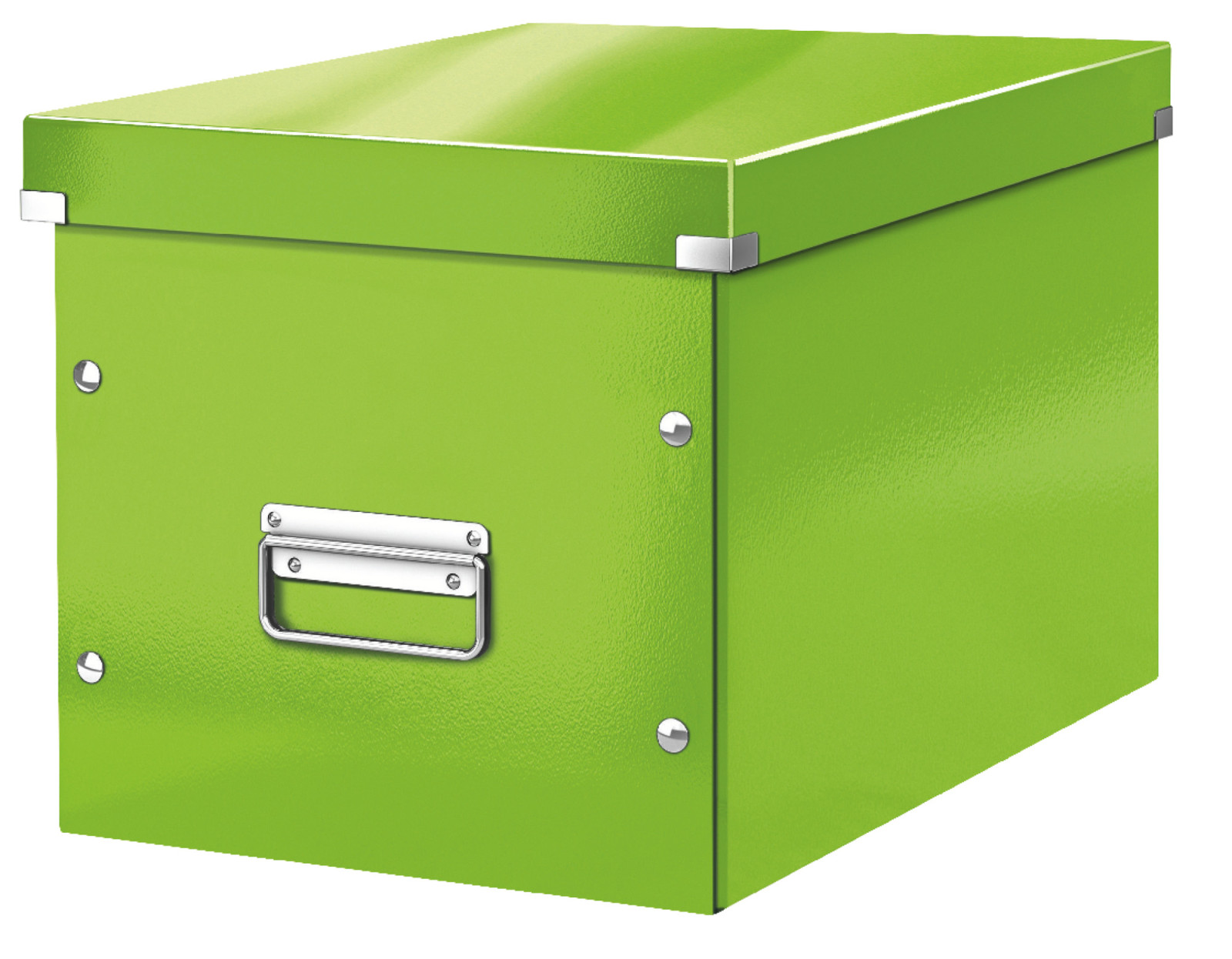Levně LEITZ Čtvercová krabice Click&Store, velikost L (A4), zelená