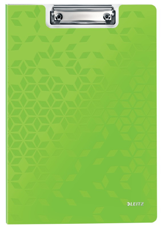 LEITZ Podložka na psaní se zakrývací deskou WOW, A4, zelená