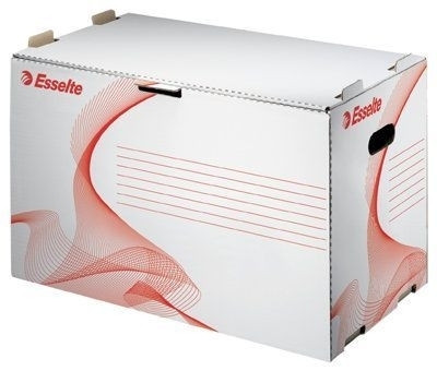 LEITZ Esselte Standard archivační kontejner na 6 pořadačů 80 mm, bílá
