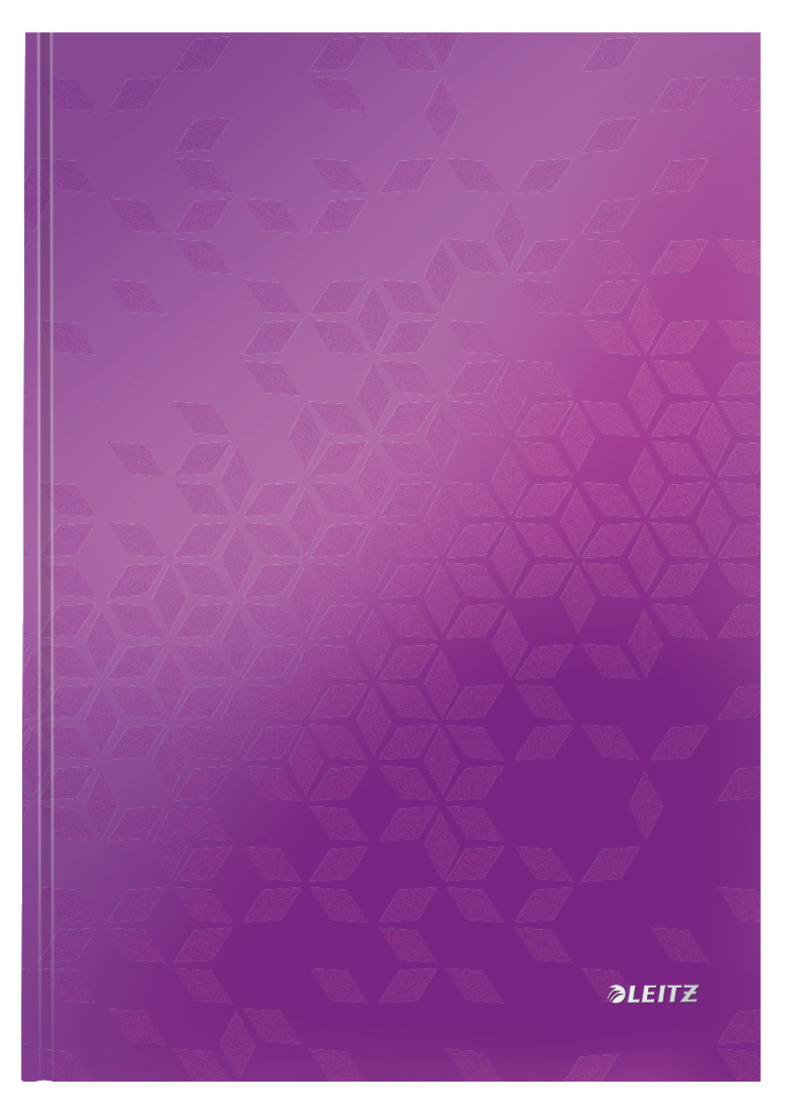 Levně LEITZ Zápisník WOW, A4, linka, purpurová
