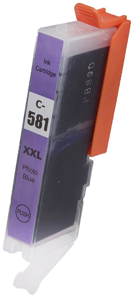 Levně CANON CLI-581-XXL - kompatibilní cartridge, foto modrá, 11,7ml