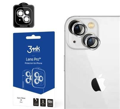 Levně 3mk ochrana kamery Lens Protection Pro pro Apple iPhone 15 Plus, Silver