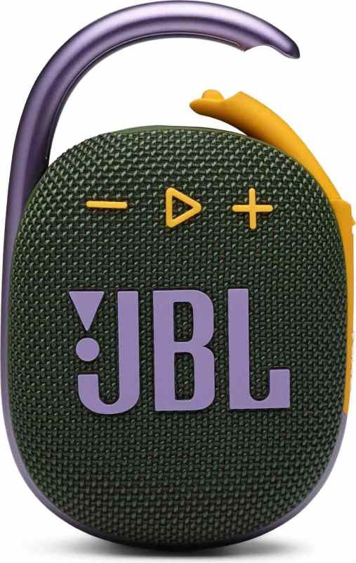 Levně JBL Clip 4 - Green (Original Pro Sound, IP67, 5W)