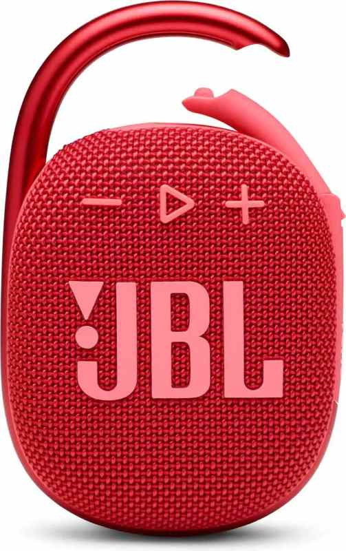 Levně JBL Clip 4 - Red (Original Pro Sound, IP67, 5W)