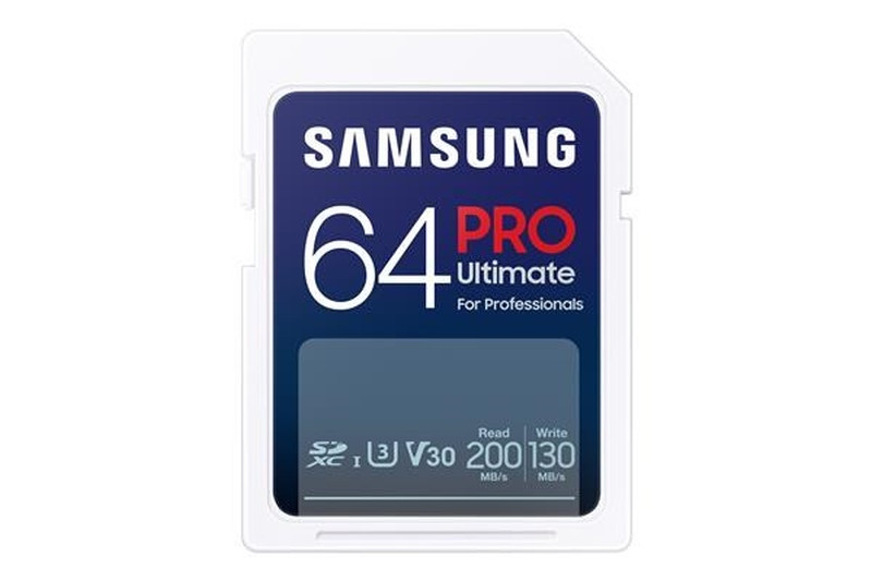 Samsung SDXC PRO ULTIMATE/SDXC/64GB/200MBps/UHS-I U3,V30