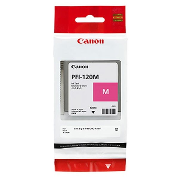 Canon PFI-120 M - originální cartridge, purpurová, 130ml