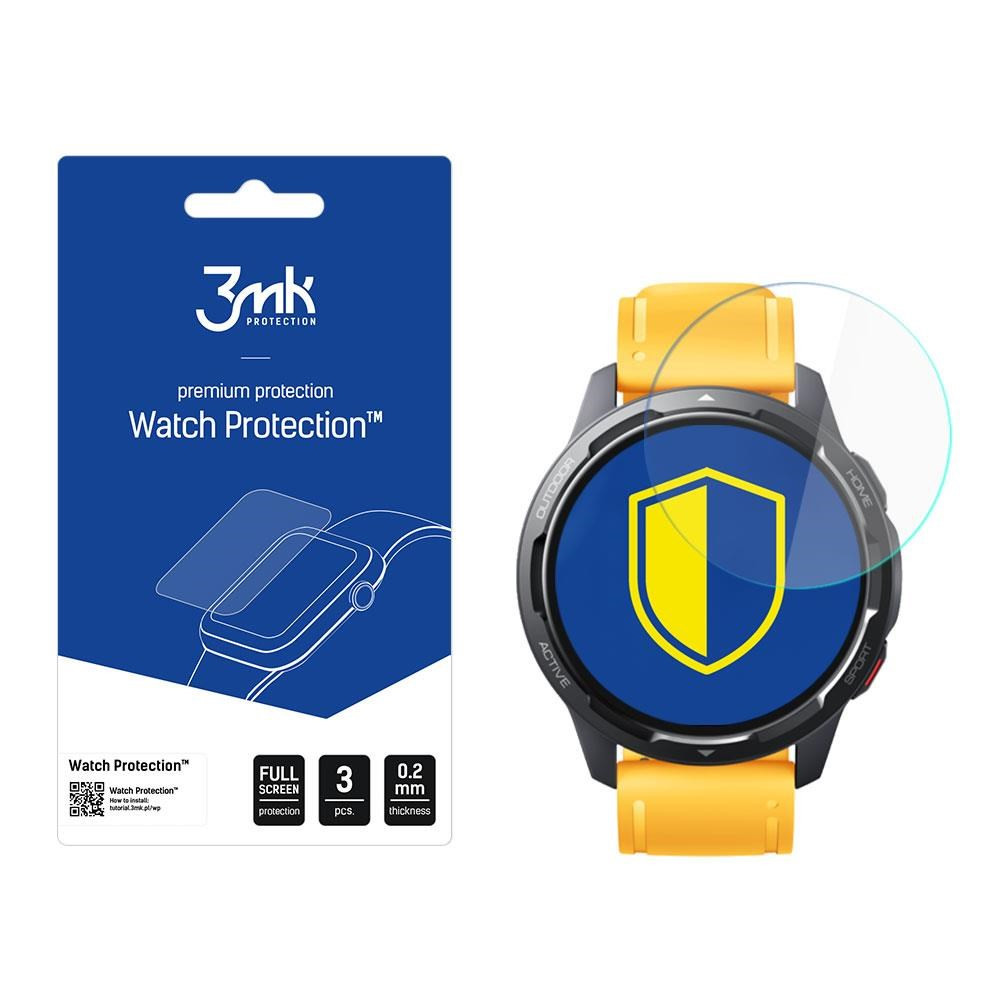 Levně 3mk hybridní sklo Watch Protection FlexibleGlass pro Xiaomi Watch S1 Active (3ks)