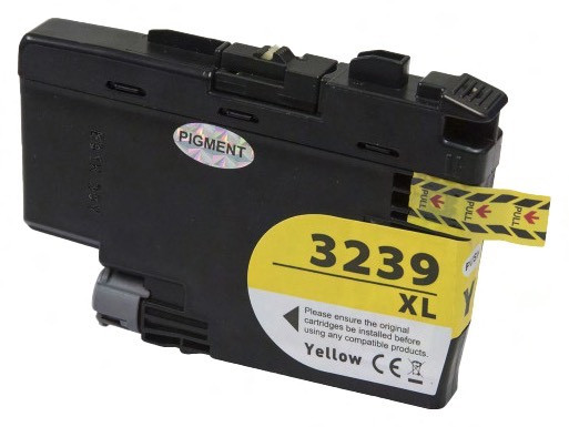 Levně BROTHER LC-3239-XL - kompatibilní cartridge, žlutá, 5000 stran