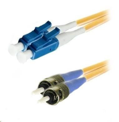 Levně Duplexní patch kabel SM 9/125, OS2, LC-ST, LS0H, 1m