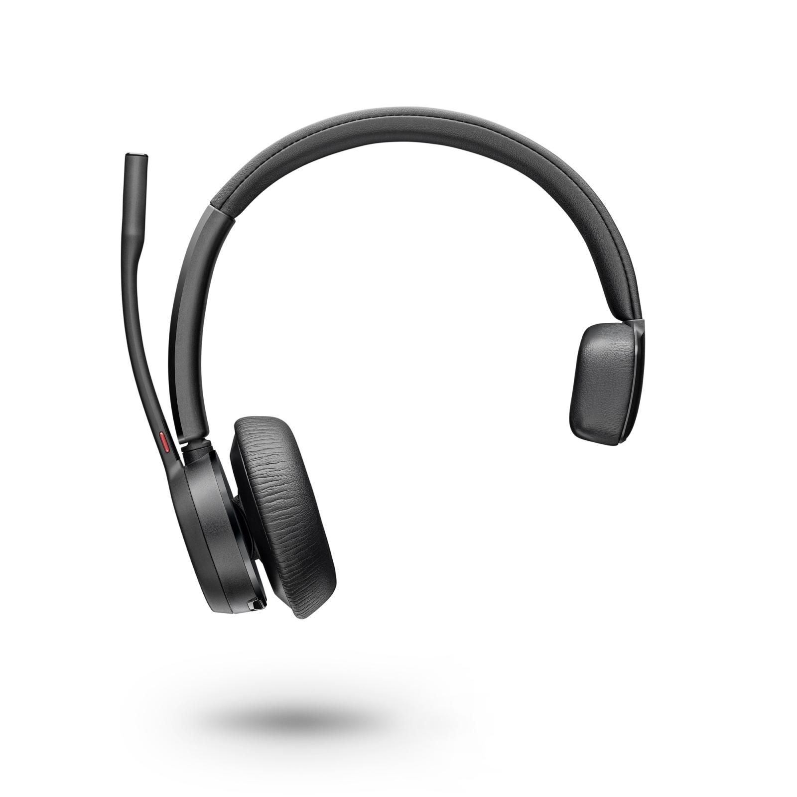 Levně Poly Voyager 4310 MS Teams bezdrátová náhlavní souprava, BT700 USB-A adaptér, mono, nabíjecí stojánek