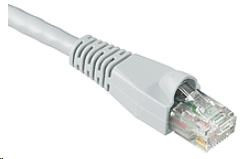 Levně Solarix Patch kabel CAT6 UTP PVC 1m šedý snag-proof C6-114GY-1MB