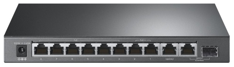 Levně TP-Link TL-SG1210PP Switch 6x GLAN/PoE+, 2x GLAN/PoE++, 1x SFP combo, 124W