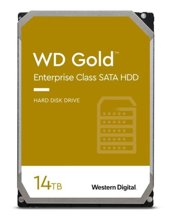 Levně WD Gold Enterprise WD142KRYZ/14TB/3,5”/512MB cache/7200 RPM/SATAIII/600/262 MB/s/CMR