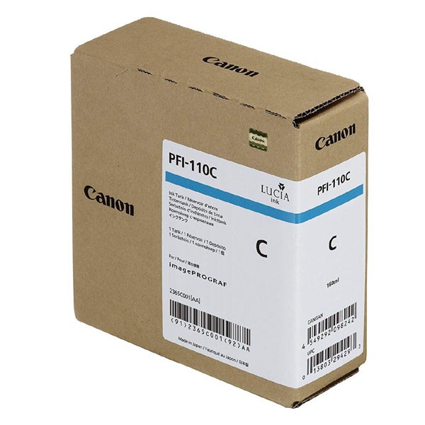CANON PFI-110 C - originální