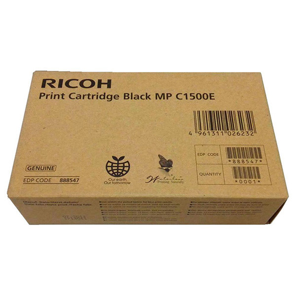 Levně RICOH 888547 - originální cartridge, černá, 9000 stran