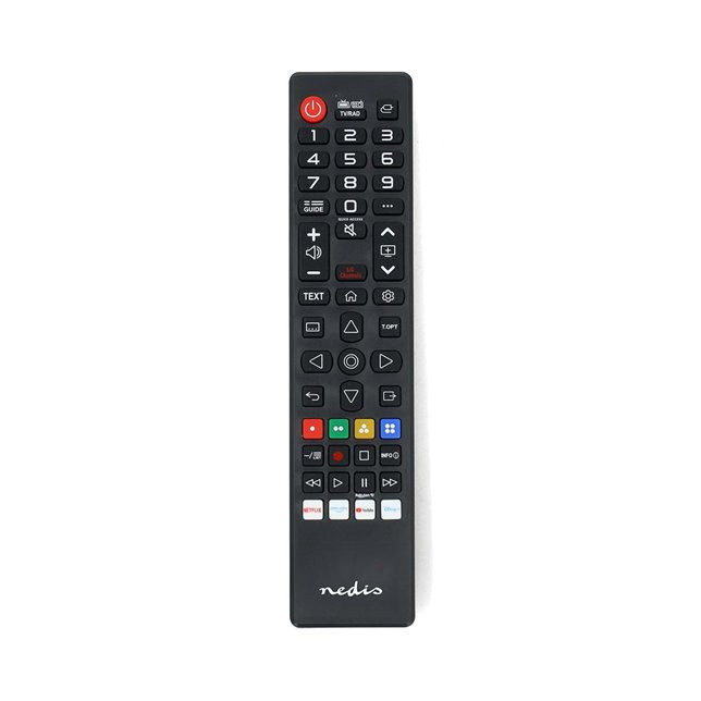 Levně Nedis TVRC45LGBK - Náhradní Dálkový Ovladač | LG TV | Předprogramovaný | Černá