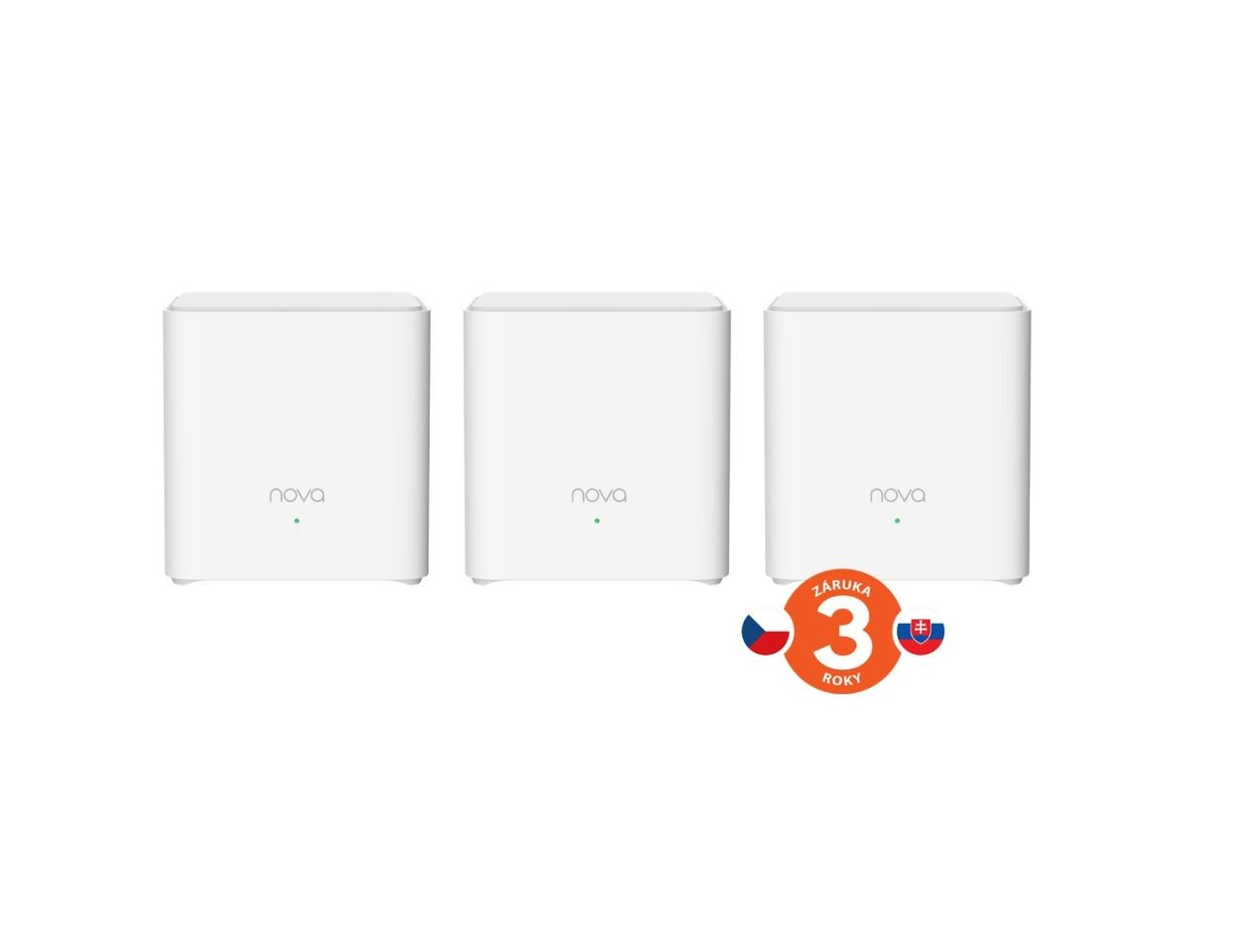 Levně Tenda EX3 (3-pack) - Nova AX1500 WiFi 6 Mesh Router 802.11ax/ac/a/b/g/n, 1500 Mb/s