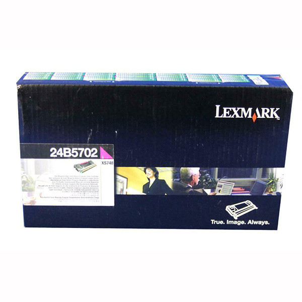 Levně LEXMARK 24B5702 - originální toner, purpurový, 10000 stran