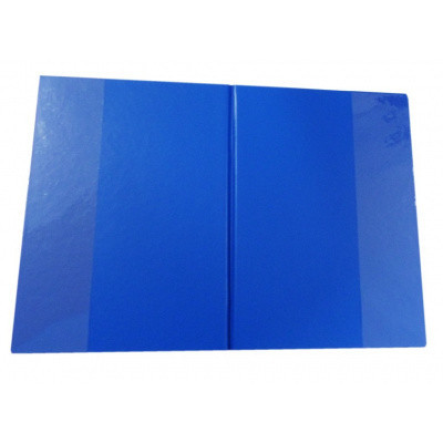 Levně Složka A4 boční kapsy Plastik modrá