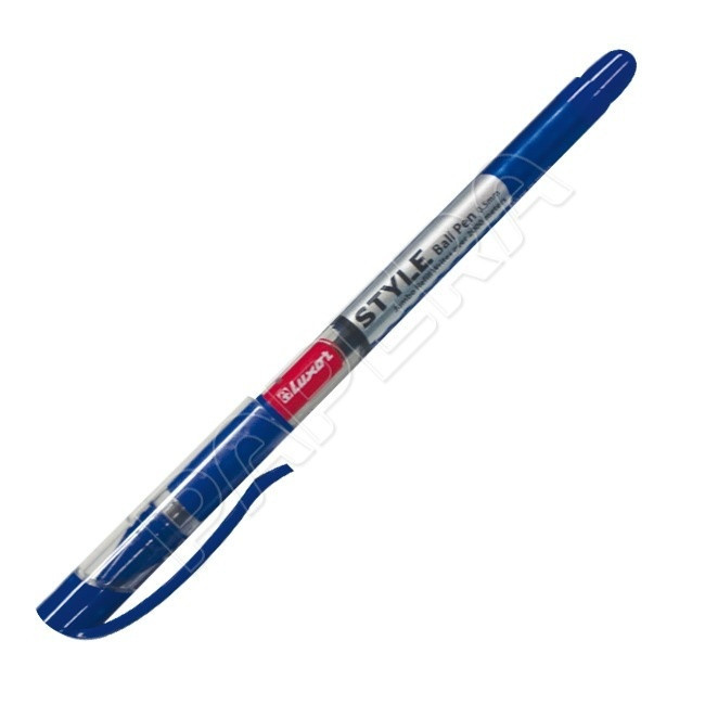 Levně Kuličkové pero Luxor Style s víčkem 0,5mm modré