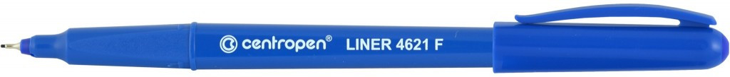 Levně Popisovač Centropen 4621 F Liner modrý 0,3mm