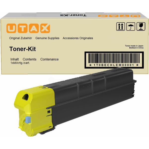 Levně UTAX 1T02NHAUT0 - originální toner, žlutý, 30000 stran