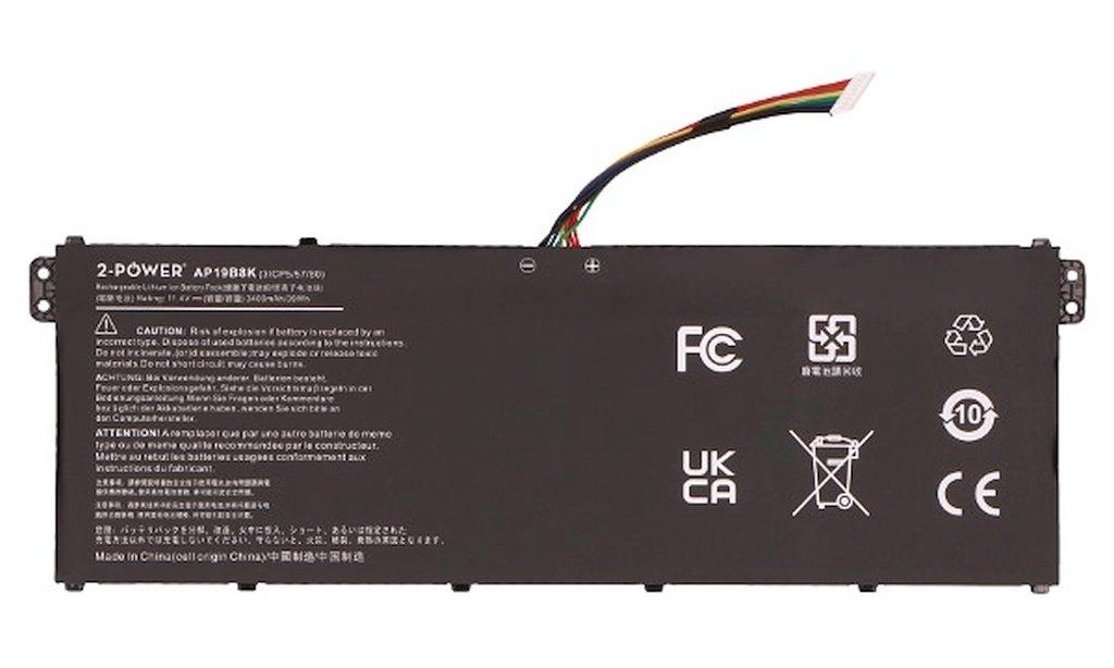 Levně 2-Power baterie pro ACER Extensa 15 EX215-53G 3 ?lánková Baterie do Laptopu 11,4V 3400mAh