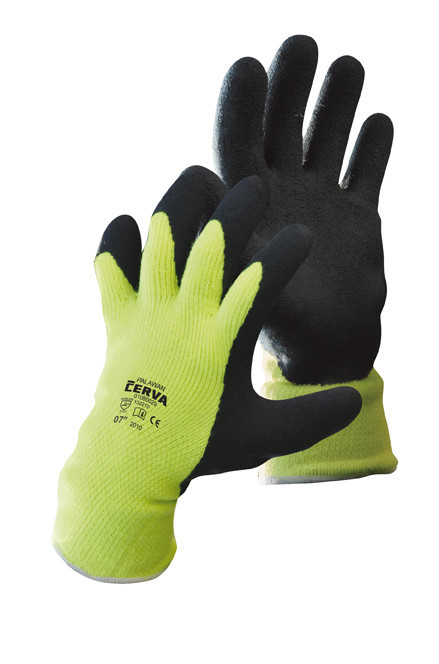 PALAWAN WINTER rukavice žlutá latex - 10