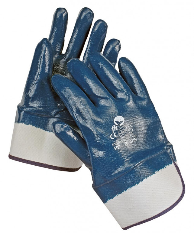 BORIN FH rukavice celomáč. nitril - 10