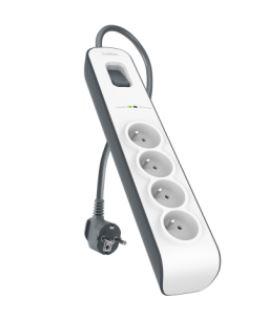 Levně BELKIN SurgeStrip přep.ochrana,4 zásuvky,525J,2M