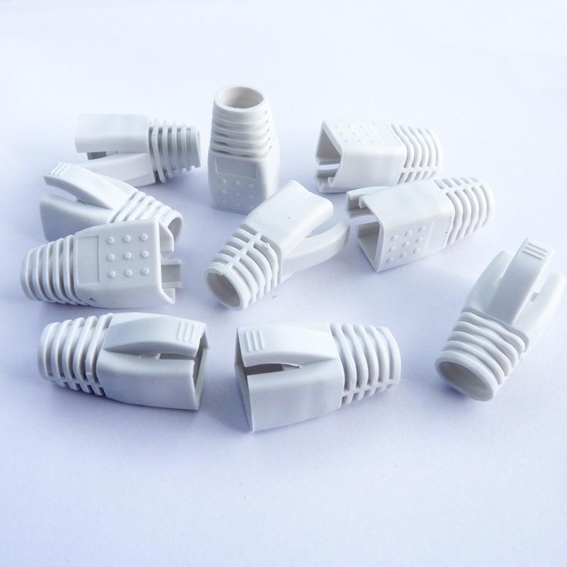 Levně DATACOM krytka pro RJ45 (CAT6A,CAT7) bílý (10ks)