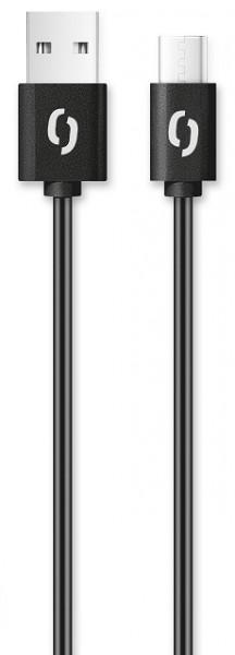Levně ALIGATOR Datový kabel POWER 3A, USB-C 1m černý