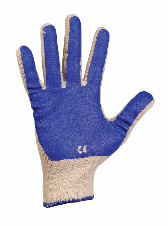 Levně SCOTER rukavice potažené modré PVC 9