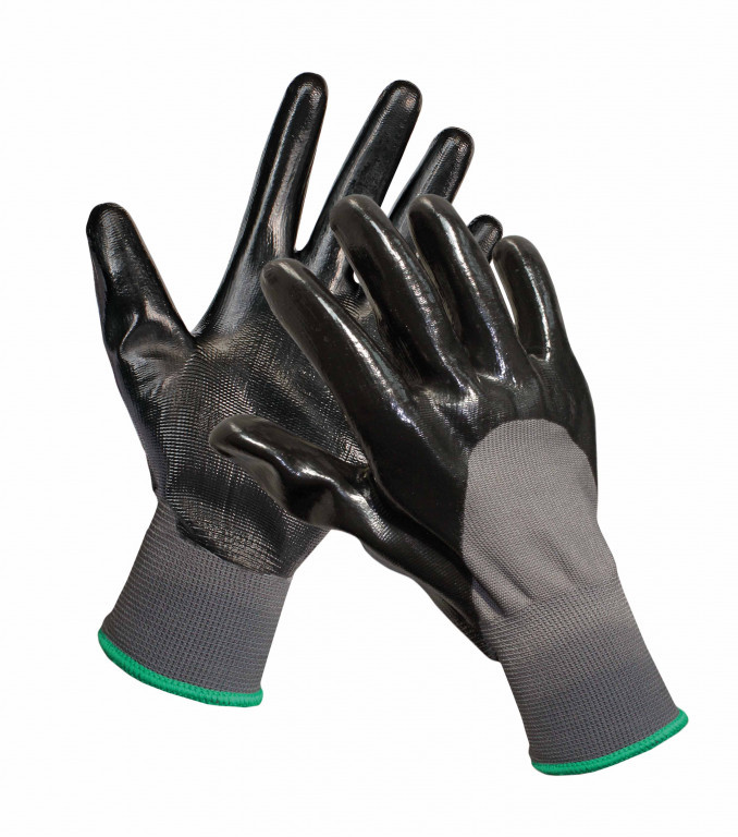 FIELDFARE rukavice nylon/nitril 3/4 - 9