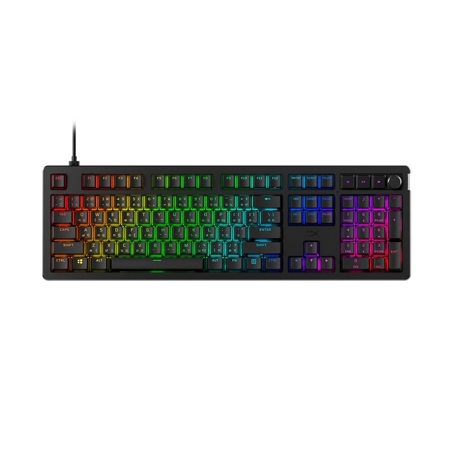 Fotografie produktu: HP HyperX Alloy Rise/Drátová USB/US layout/Černá
