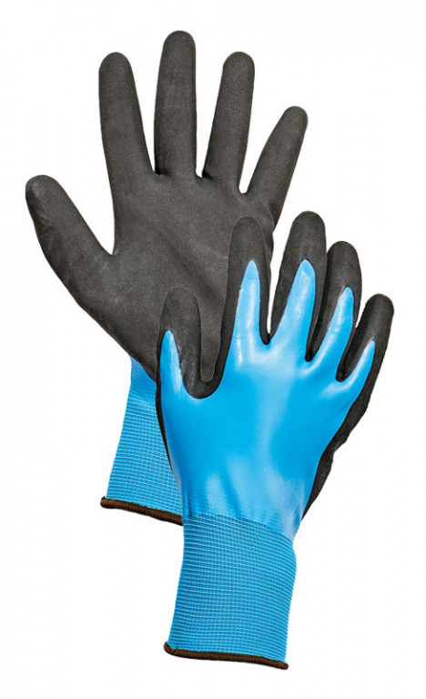 TETRAX FH rukavice nylon. latex. - 9