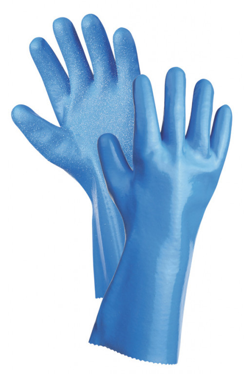 Levně UNIVERSAL AS rukavice 40 cm modrá 10