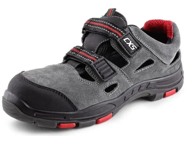 Levně Obuv sandal CXS ROCK PHYLLITE O1, šedá, vel. 39