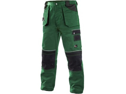 Pánské kalhoty ORION TEODOR, zeleno-černé, vel. 46