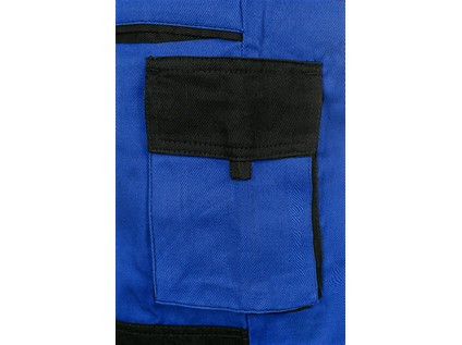 Levně Kalhoty do pasu CXS LUXY JOSEF, pánské, modro-černé, vel. 48