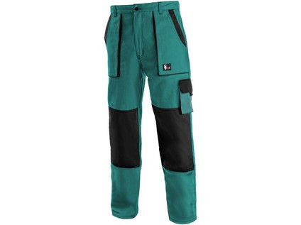 Kalhoty do pasu CXS LUXY JOSEF, pánské, zeleno-černé, vel. 60