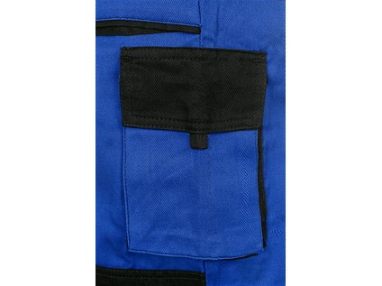 Levně Kalhoty do pasu CXS LUXY ELENA, dámské, modro-černé, vel. 38