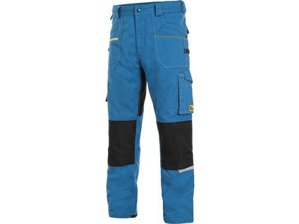 Kalhoty CXS STRETCH, pánské, středně modré-černé, vel. 46