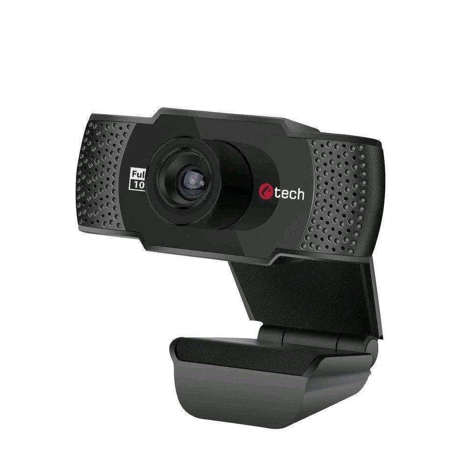 Levně Webkamera C-TECH CAM-11FHD, 1080P, mikrofon, černá